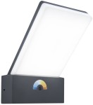 Oprawa elewacyjna PANO LED CCT 16W szara LUTEC