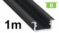 Profi laluminiowy Typ B 1m czarny Lumines.jpg