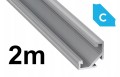 Profil aluminiowy C 2m srebrny Lumines.jpg