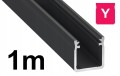 Profil aluminiowy Y czarny 1m Lumines.jpg