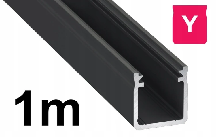 Profil aluminiowy Y czarny 1m Lumines.jpg