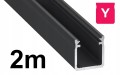 Profil aluminiowy Y czarny 2m Lumines.jpg