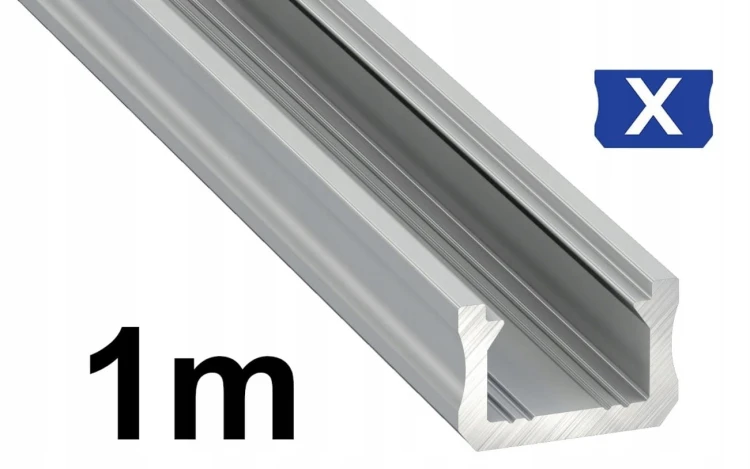 Profil aluminiowy X srebrny 1m Lumines.jpg