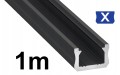 Profil aluminiowy X czarny 1m Lumines.jpg