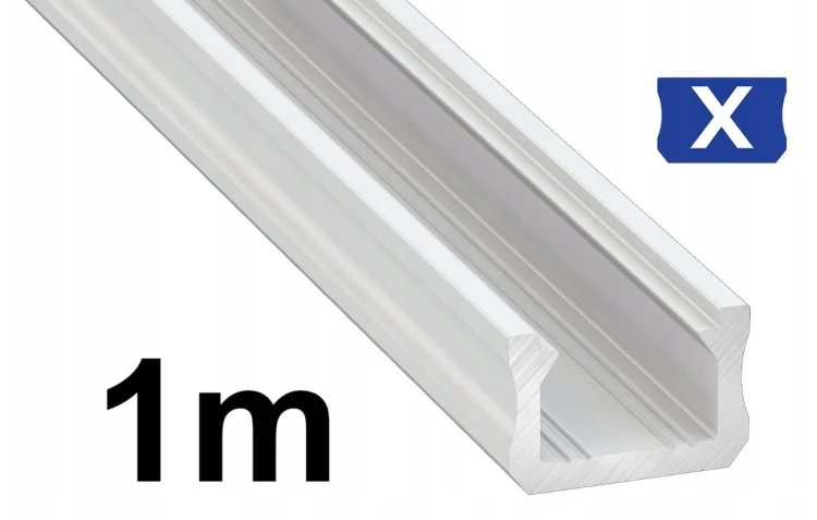 Profil aluminiowy X biały 1m Lumines.jpg