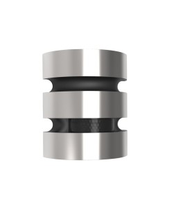 Oprawa elewacyjna MAYA PIR 15W srebrna LUTEC