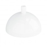 Osłonka sufitowa PÓŁKULA biała KOLOROWE KABLE