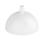 Osłonka sufitowa PÓŁKULA biała KOLOROWE KABLE