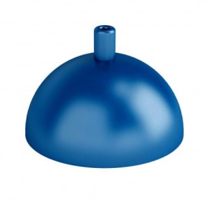 Osłonka sufitowa PÓŁKULA niebieska KOLOROWE KABLE