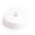 Osłonka sufitowa OKRĄGŁA I biała KOLOROWE KABLE