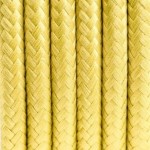 Oliwkowy kabel w oplocie poliestrowym 2x0.75 KOLOROWE KABLE