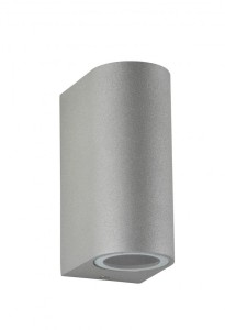 Oprawa elewacyjna MINI 6002 AL srebrna SU-MA                