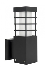 Oprawa elewacyjna RADO II K BL czarna SU-MA                   