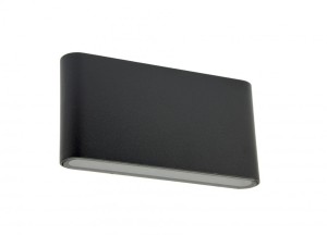 Oprawa elewacyjna SLIM M1016 BL czarna SU-MA              