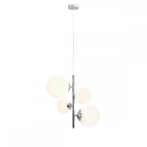 Lampa wisząca 4-PŁ BLOOM chrom ALDEX        