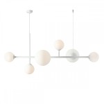 Lampa wisząca 6-PŁ DIONE white ALDEX               