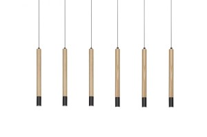 Lampa wisząca IZOLDA 6 AZZARDO                                      