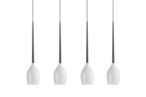 Lampa wisząca IZZA 4 biała AZZARDO                                        