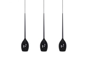 Lampa wisząca IZZA 3 czarna AZZARDO                                           