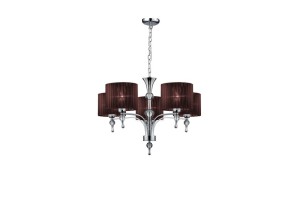 Lampa wisząca IMPRESS 5 brąz AZZARDO                        