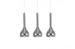 Lampa wisząca SOUL 3 chrom AZZARDO                                                 