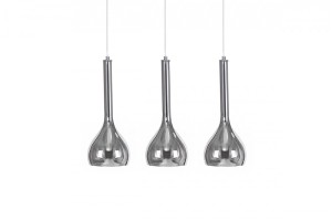 Lampa wisząca SOUL 3 chrom AZZARDO                                                 
