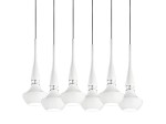 Lampa wisząca TASOS 6 biała AZZARDO                                               