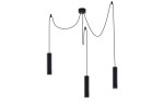 Lampa wisząca LOCUS L PENDANT 3 czarna AZZARDO                       