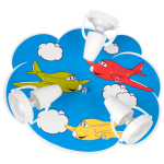 Lampa Samolot 5247408 HELLUX