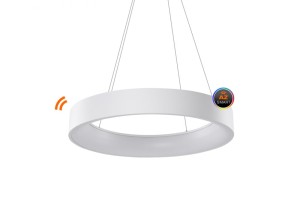 Lampa wisząca SOLVENT R 80 PENDANT SMART WIFI biała AZZARDO                                  