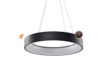 Lampa wisząca SOLVENT R 80 PENDANT SMART WIFI czarna AZZARDO                                   