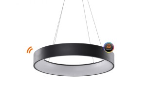 Lampa wisząca SOLVENT R 80 PENDANT SMART WIFI czarna AZZARDO                                   
