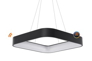 Lampa wisząca SOLVENT S 110 PENDANT SMART WIFI czarna AZZARDO                               