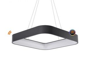 Lampa wisząca SOLVENT S 110 PENDANT SMART WIFI szara AZZARDO                                