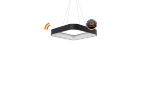 Lampa wisząca SOLVENT S 80 PENDANT SMART WIFI czarna AZZARDO                                 