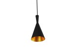 Lampa wisząca VITA czarny/złoty AZZARDO                