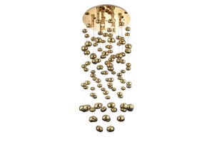 Lampa LUVIA XL złoto AZZARDO                              