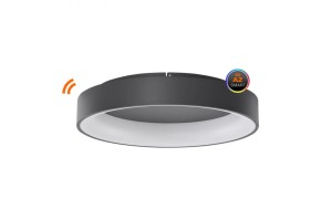 Plafon sufitowy SOLVENT R 80 TOP SMART WIFI szary AZZARDO  