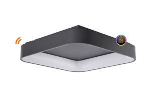 Plafon sufitowy SOLVENT S 110 TOP SMART WIFI szary AZZARDO