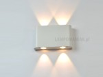 Kinkiet GINNO 2 aluminium AZZARDO                                             