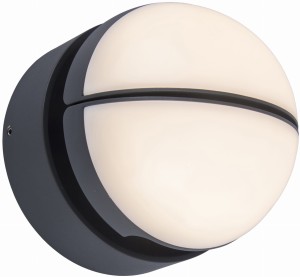 Oprawa elewacyjna EKLIPS szara  LUTEC                     