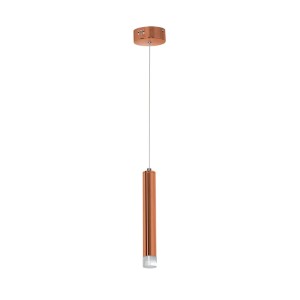 Lampa wisząca COPPER 5W LED miedziana MILAGRO              