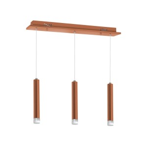 Lampa wisząca COPPER 15W LED miedziana MILAGRO               