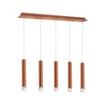Lampa wisząca COPPER 25W LED miedziana MILAGRO              