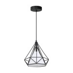 Lampa wisząca TRIANGOLO 1xE27 II MILAGRO         
