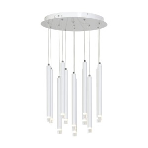 Lampa wisząca ALBA 12W LED biała MILAGRO                 