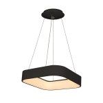Lampa wisząca ASTRO BLACK 24W LED czarna MILAGRO                 