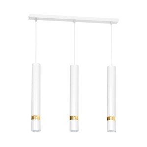 Lampa wisząca JOKER WHITE/GOLD 3xGU10 MILAGRO                