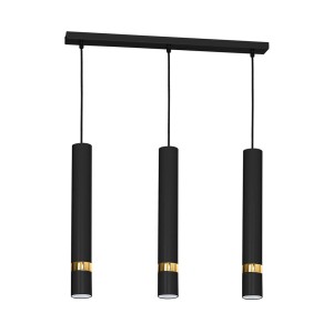 Lampa wisząca JOKER BLACK/GOLD 3xGU10 MILAGRO                 
