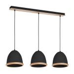 Lampa wisząca STUDIO BLACK 3xE27 MILAGRO                     